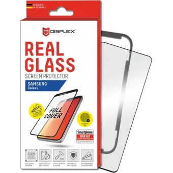 Viedtālruņa ekrāna aizsargs Samsung Galaxy Note 20 Ultra Real 3D Glass By Displex Black