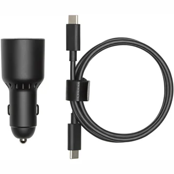 Dronu aksesuāri DJI 65W Car Charger CP.MA.00000426.01
