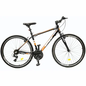 Velosipēds Whisper MTB WX300 Black/Orange 28"