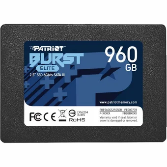 Iekšējais cietais disks Patriot Memory Burst Elite SSD 960GB