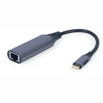 Lādētāji un adapteri portatīvajiem datoriem Gembird USB type-C Gigabit network adapter A-USB3C-LAN-01