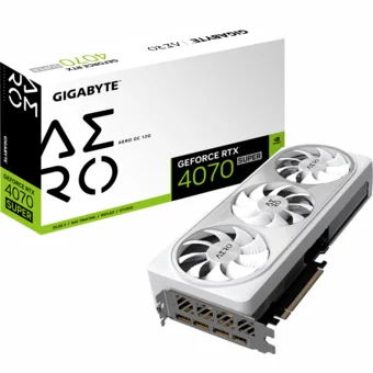 Videokarte Gigabyte Nvidia GeForce RTX 4070 Super Aero OC 12GB