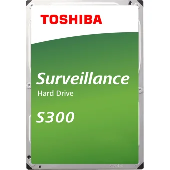 Iekšējais cietais disks Toshiba S300 Surveillance Hard Drive 10TB 7200RPM 256MB HDWT31AUZSVA