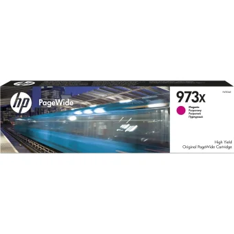 Printeru izejmateriāli HP 973X High Yield Magenta Original PageWide Cartridge