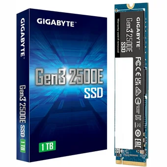 Iekšējais cietais disks Gigabyte Gen3 2500E SSD 1TB