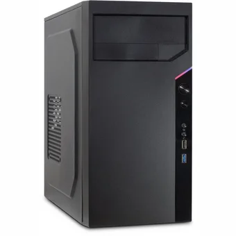 Stacionārā datora korpuss Inter-Tech IT-6505 Reto Black