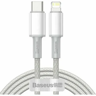 Baseus Lightning to USB-C 1m White