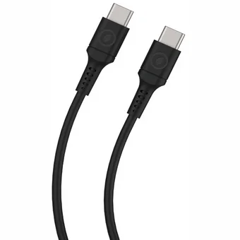 Muvit Type-C to Type-C Cable up to 60W 1.2m Black