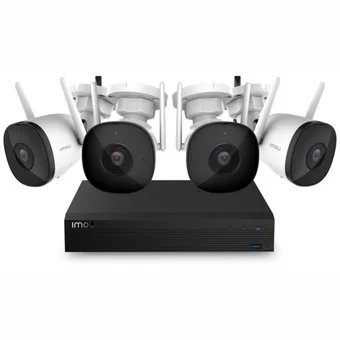 Video novērošanas kamera Imou WRL Camera Security Kit KIT/NVR1104HS-W-S2/4-F22