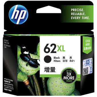 Printeru izejmateriāli HP 62XL C2P05AE#UUS Melna