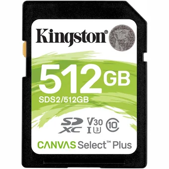 Kingston Canvas Select Plus SD 512GB