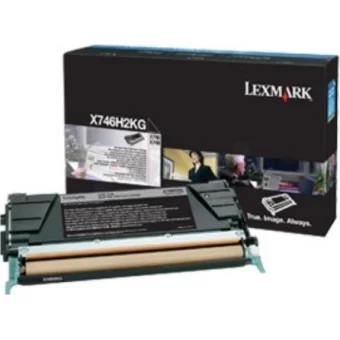 Printeru izejmateriāli LEXMARK X746H3KG Black