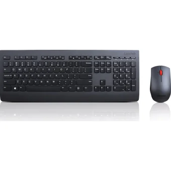 Klaviatūra Lenovo Professional Wireless Keyboard And Mouse Combo ENG Black