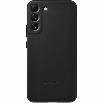 Samsung Galaxy S22+ Leather Case Black