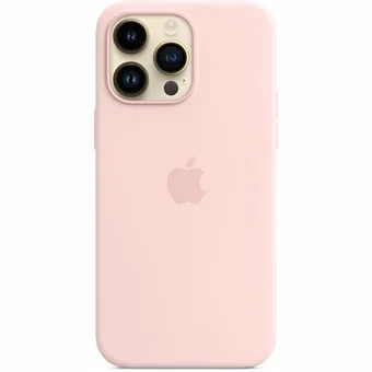 Apple iPhone 14 Pro Max Silicone Case with MagSafe Chalk Pink