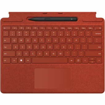 Microsoft Keyboard Pen 2 Bundle 8X6-00027, Red