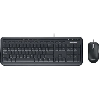 Klaviatūra Microsoft Desktop 600 Wired Keyboard RU Black