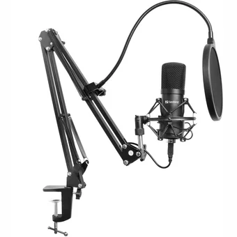 Mikrofons Sandberg 126-07 Streamer USB Microphone Kit