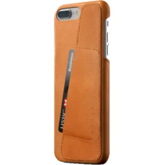 Mujjo Wallet Case iPhone 7 Plus Tan