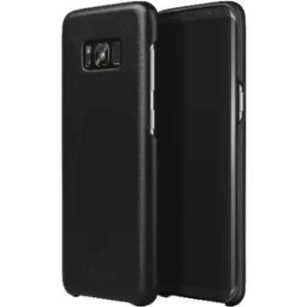 Mujjo Leather Case for Galaxy S8+ Black