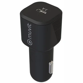 Muvit Car Charger PD 20W 3.0A Type-C Black