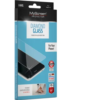 Viedtālruņa ekrāna aizsargs MyScreen Diamond glass for Samsung Galaxy A6+ Fullscreen