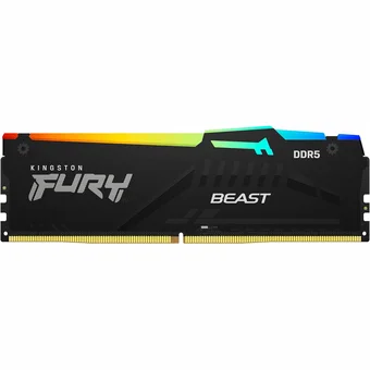 Operatīvā atmiņa (RAM) Kingston Fury Beast Black RGB Expo 32GB 6000MT/S DDR5 KF560C36BBEA-32