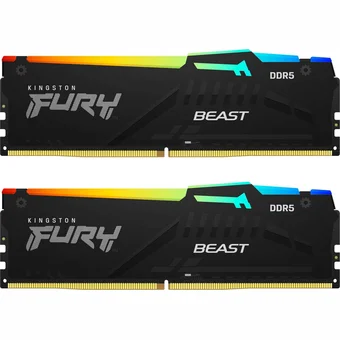 Operatīvā atmiņa (RAM) Kingston Fury Beast RGB 32GB 5600MHz DDR5 KF556C36BBEAK2-32