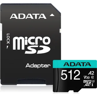 ADATA Premier Pro UHS-I U3 512 GB, micro SDXC