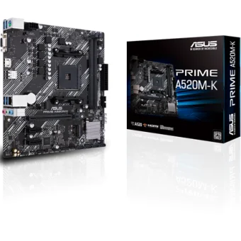 Mātesplate Asus Prime A520M-K