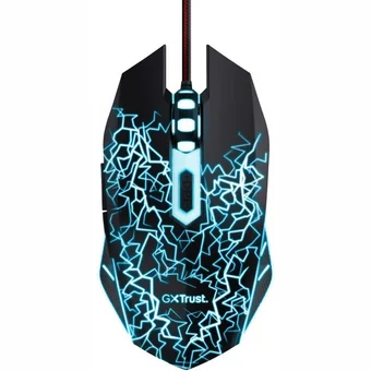 Datorpele Trust Gaming Mouse & Mouse Pad Black