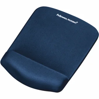 Datorpeles paliktnis Fellowes PlushTouch Mousepad Wrist Support Blue