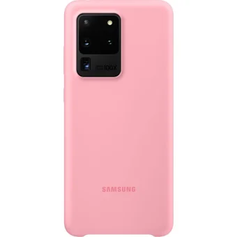 Samsung Galaxy S20 Ultra Silicone Cover Pink