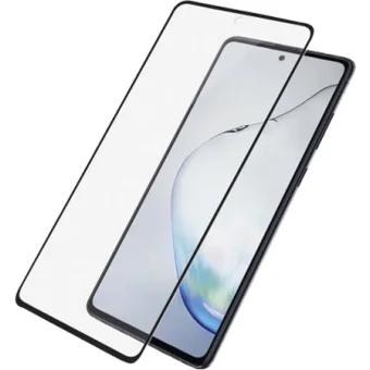 Viedtālruņa ekrāna aizsargs Samsung Galaxy Note 10 Lite Curved Screen Glass By Muvit Black