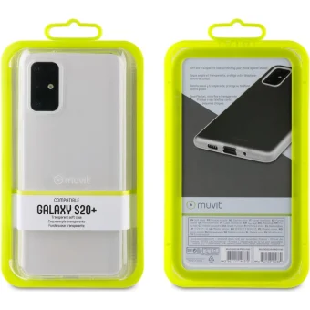 Samsung Galaxy S20+ Crystal Soft Cover By Muvit Transparent