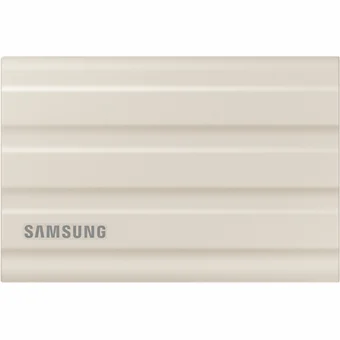 Ārējais cietais disks Samsung T7 Shield 1TB Beige
