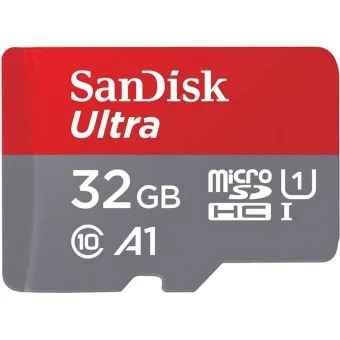 SanDisk 32GB microSDHC + SD Adapter