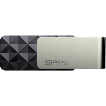 USB zibatmiņa Silicon Power Blaze B30 8 GB, USB 3.0, Silver