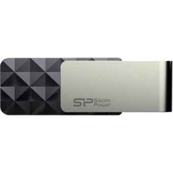 USB zibatmiņa Silicon Power Blaze B30 16 GB, USB 3.0, Black