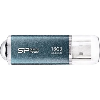 USB zibatmiņa Silicon Power Marvel M01 16 GB, USB 3.0, Blue