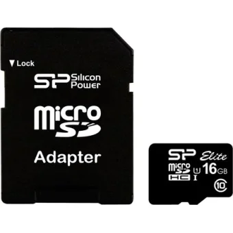 Silicon Power Elite UHS-I 16 GB MicroSDHC