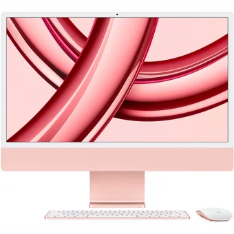 Stacionārais dators Apple iMac 24-inch M3 chip with 8 core CPU and 8 core GPU 256GB - Pink RUS