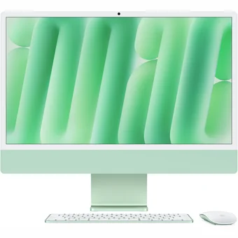 Stacionārais dators Apple iMac 24-inch M4 chip with 8 core CPU and 8 core GPU 16+256GB - Green INT