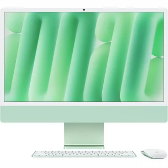 Stacionārais dators Apple iMac 24-inch M4 chip with 10 core CPU and 10 core GPU 24+512GB - Green INT