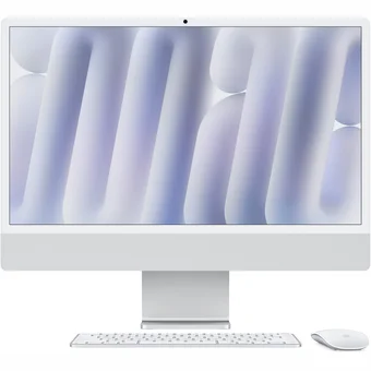 Stacionārais dators Apple iMac 24-inch M4 chip with 10 core CPU and 10 core GPU 16+256GB - Silver INT