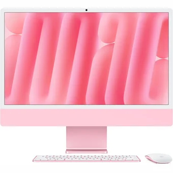 Stacionārais dators Apple iMac 24-inch M4 chip with 10 core CPU and 10 core GPU 16+256GB - Pink RUS