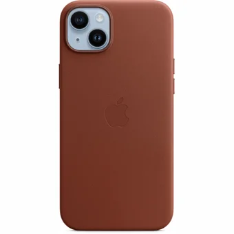 Apple iPhone 14 Plus Leather Case with MagSafe Umber