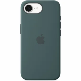 Apple iPhone 16e Silicone Case – Lake Green