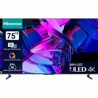 Televizors Hisense 75" UHD QLED Mini LED Smart TV 75U7KQ