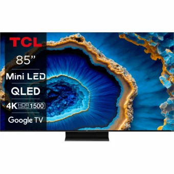 Televizors TCL 85" UHD QLED Mini LED Google TV 85C805